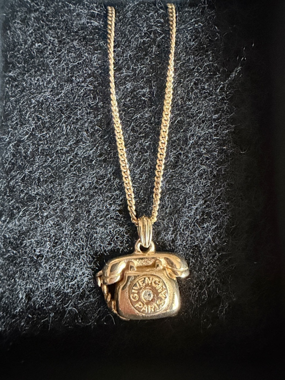 Givenchy Telephone Pendant Necklace
